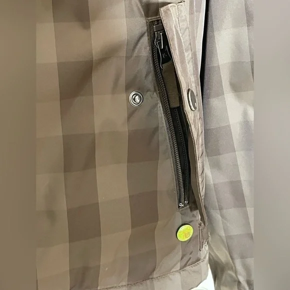 - Burton Duchess Women’s Plaid Brown Jacket Faux Fur XS​​​​​​​​​​​ - Picture 14 of 14